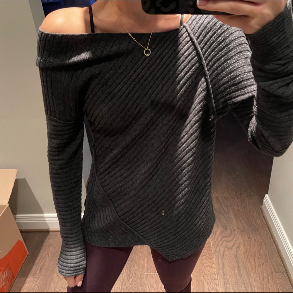 Women’s Cold Shoulder Sweater